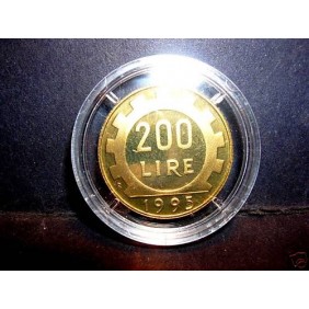 200 Lire 1995 Proof