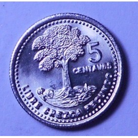 GUATEMALA 5 Centavos 1994