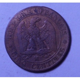 FRANCE 5 Centimes 1855 MA