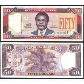 LIBERIA 50 Dollars 2011