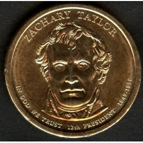 USA 1 Dollar 2009 P Zachary...
