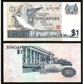 SINGAPORE 1 Dollar 1976