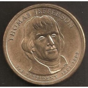 USA 1 Dollar 2007 D Thomas...