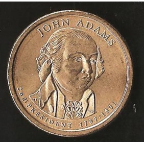 USA 1 Dollar 2007 D John Adams