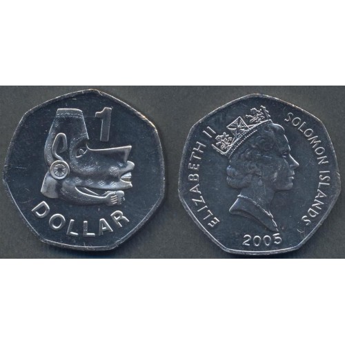 SOLOMON ISLANDS 1 Dollar 2005