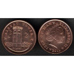 ISLE OF MAN 2 Pence 2011