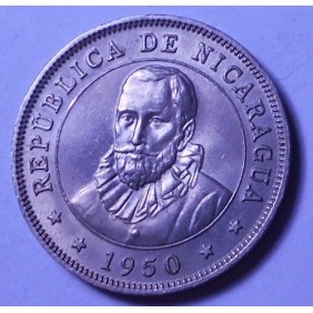 NICARAGUA 50 Centavos 1950