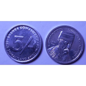 SOMALILAND 5 Shillings 2002...