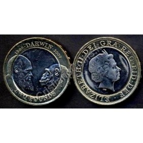 GREAT BRITAIN 2 Pounds 2009...