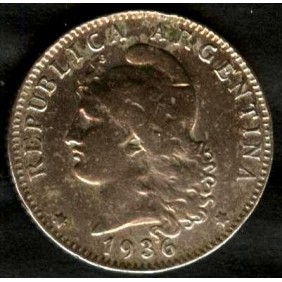 ARGENTINA 20 Centavos 1936