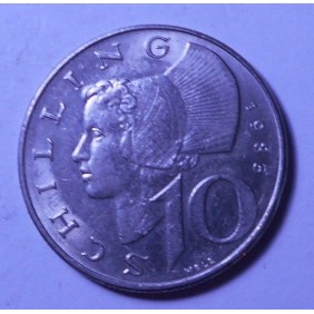 AUSTRIA 10 Schilling 1983