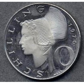 AUSTRIA 10 Schilling 1976