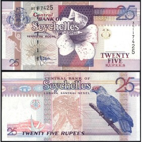 SEYCHELLES 25 Rupees 1998