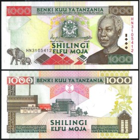 TANZANIA 1000 Shilingi 2000