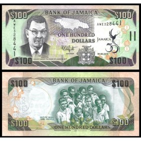 JAMAICA 100 Dollars 2012