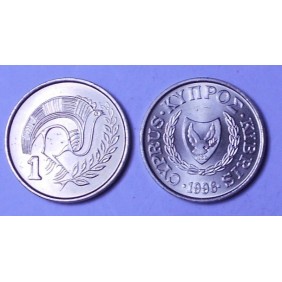 CYPRUS 1 Cent 1996