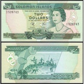 SOLOMON ISLANDS 2 Dollars 1977