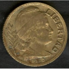 ARGENTINA 10 Centavos 1943