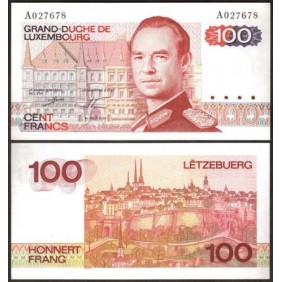 LUXEMBOURG 100 Francs 1980