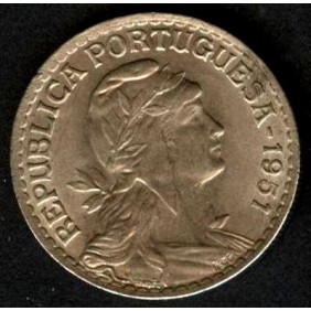 PORTUGAL 1 Escudo 1951