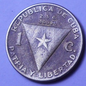 CUBA 1 Centavo 1953