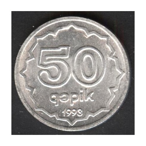 AZERBAIJAN 50 Qapik 1993