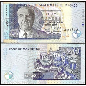 MAURITIUS 50 Rupees 2001