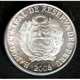 PERU 1 Centimo 2008