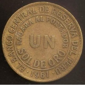 PERU 1 Sol 1961