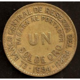 PERU 1 Sol 1954