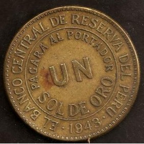 PERU 1 Sol 1943