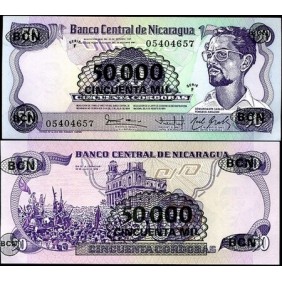 NICARAGUA 50.000 Cordobas...