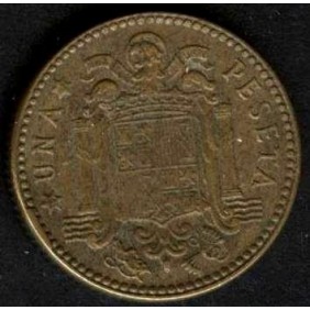 SPAIN 1 Peseta 1947 (52)