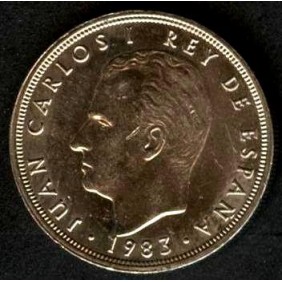 SPAIN 5 Pesetas 1983