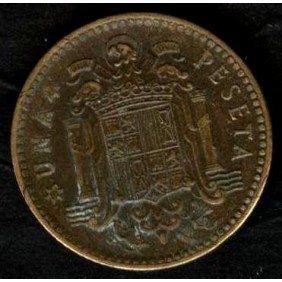 SPAIN 1 Peseta 1947 (48)