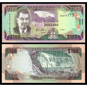 JAMAICA 100 Dollars 1994