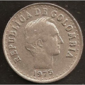 COLOMBIA 20 Centavos 1975