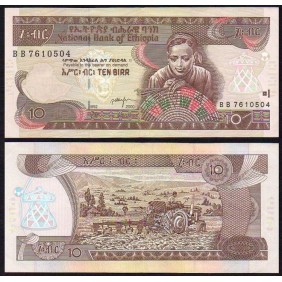 ETHIOPIA 10 Birr 2000