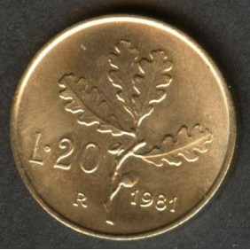 20 Lire 1981