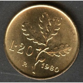 20 Lire 1980
