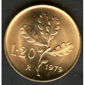 20 Lire 1979 FDC