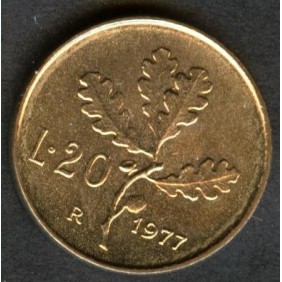 20 Lire 1977 FDC