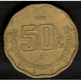 MEXICO 50 Centavos 1996