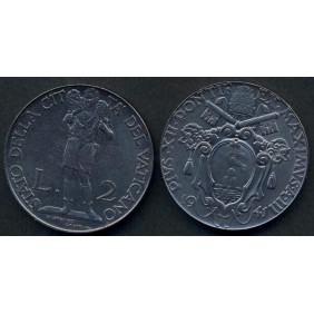 VATICANO 2 Lire 1941