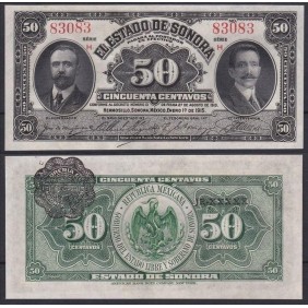 MEXICO 50 Centavos 1915