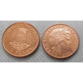 JERSEY 1 Penny 2002