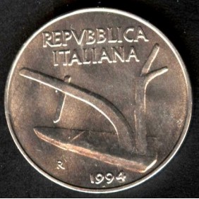 10 LIRE 1994