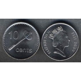 FIJI 10 Cents 2009