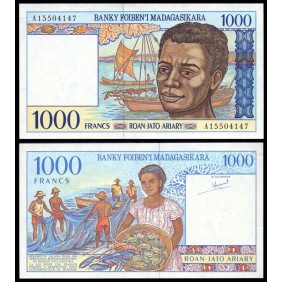 MADAGASCAR 1000 Francs 1994