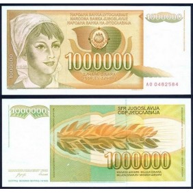 YUGOSLAVIA 1.000.000 Dinara...